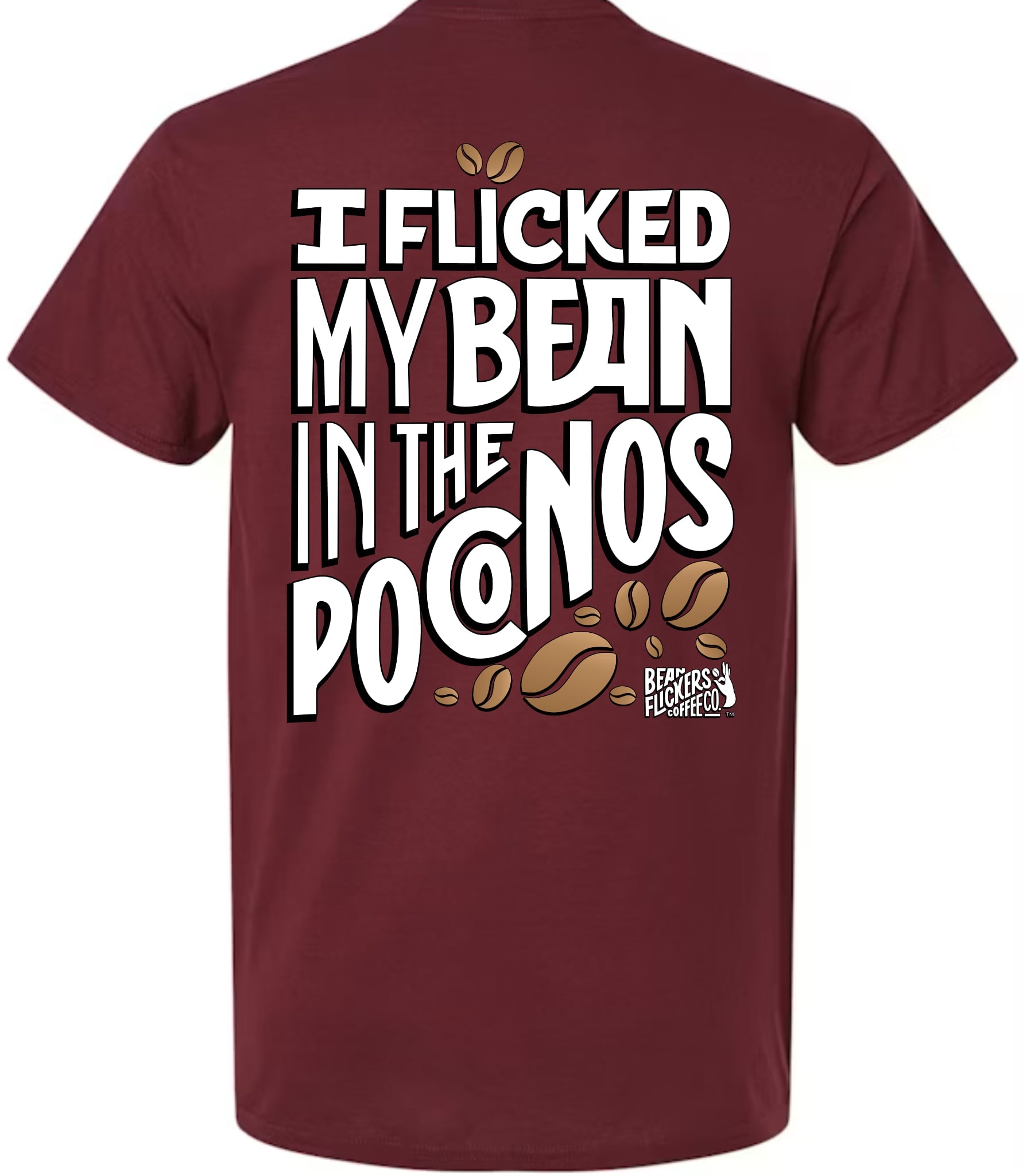 Bean Flickers T-Shirt (Maroon)