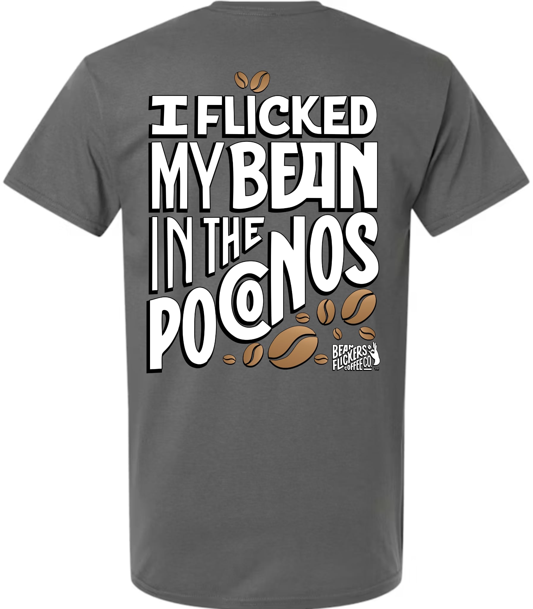 Bean Flickers T-Shirt (Charcoal)